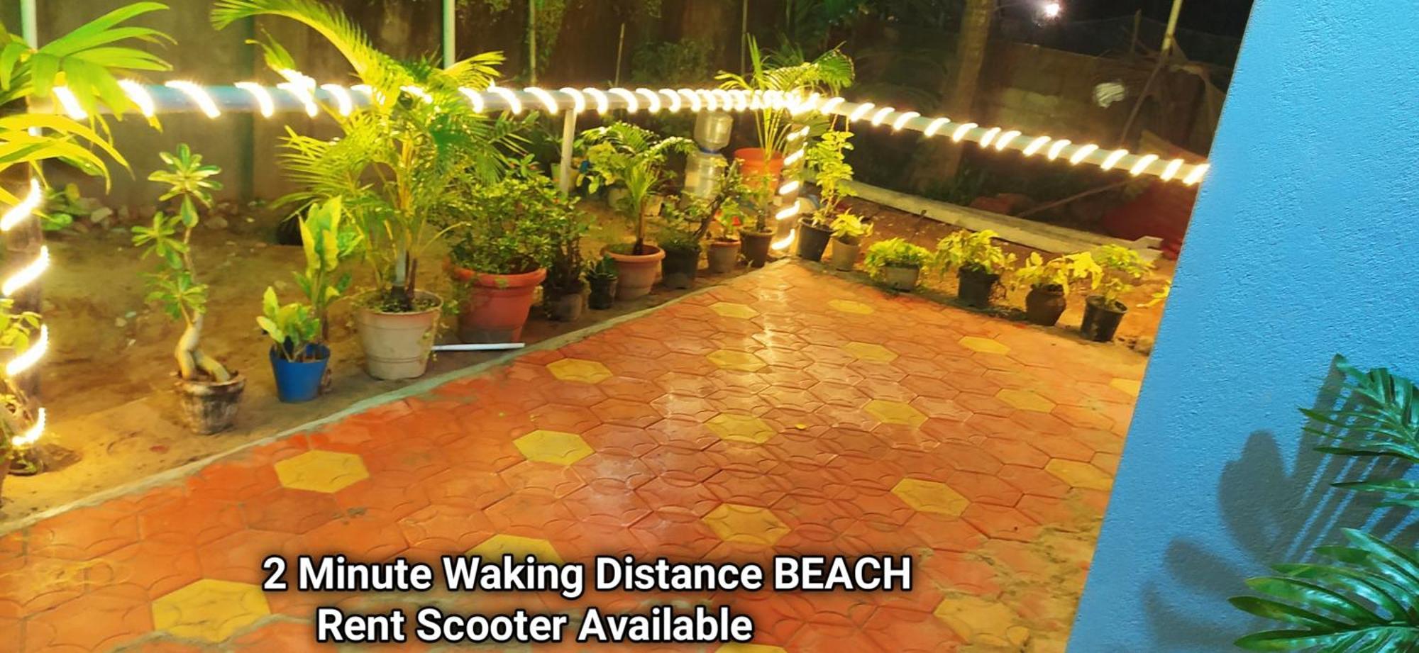 Arundekar Home Stay Gokarna Beach side AC room Exteriör bild
